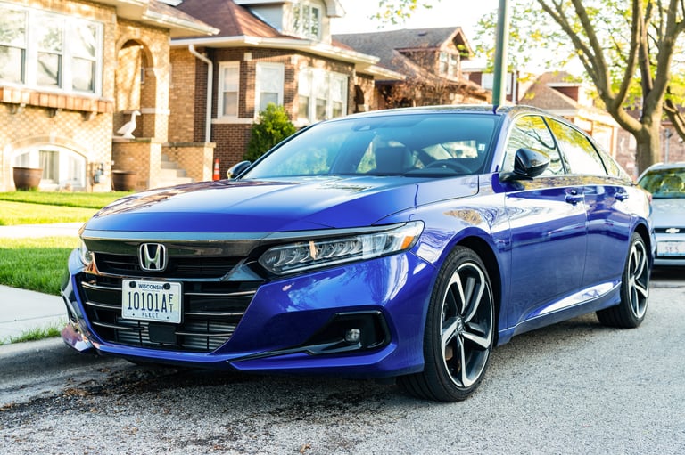 2020 Honda Accord front side view