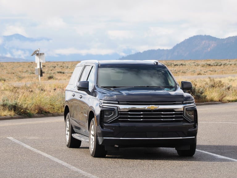 Black Chevrolet Suburban SUV